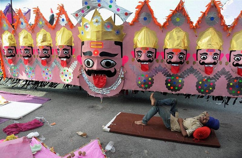 dussehra festival india photos