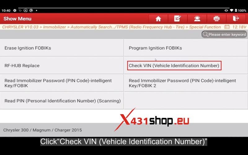 LAUNCH-X431 AND PLUS کلید جیپ چروکی 2018 را اضافه می کند