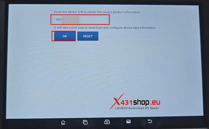 LAUNCH X431診断ソフトウェアX-431アプリの再インストール方法
