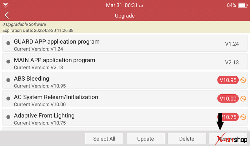 How to upgrade LAUNCH X431 CRP series software