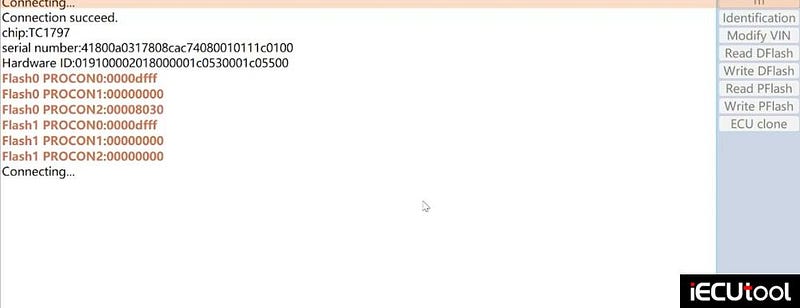 How to Read VW EDC17C54 ECU CS and PIN with CG FC200