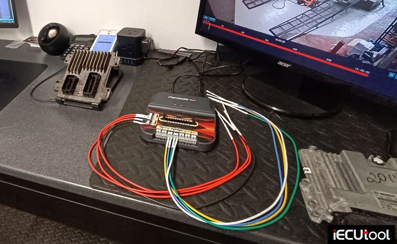 FormulaFlash Read and Write BMW EDC16C50 on Bench