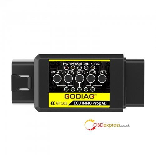 GODIAG GT105 5 Ways to Short-Circuit OBD2 Easy