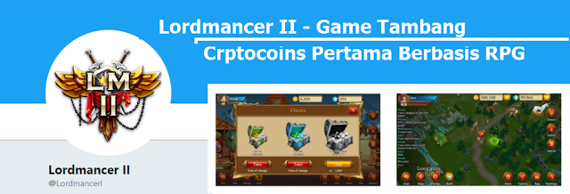 Lordmancer II — Game Tambang Crptocoins Pertama Berbasis RPG MMO
