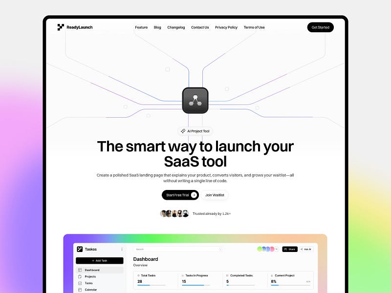 ReadyLaunch — SaaS MVP & Startup Launch Template