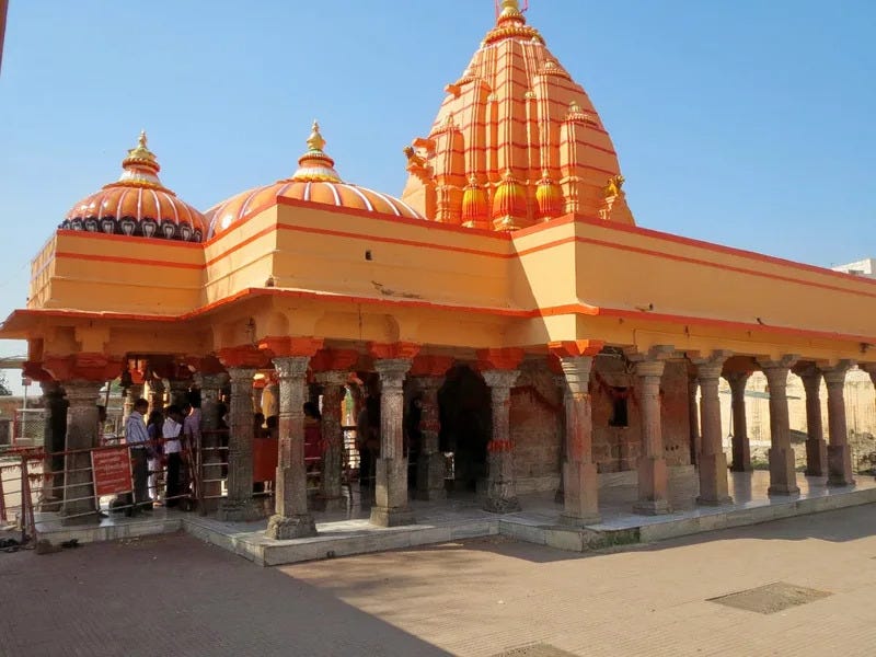 Exterior view of Chintaman Ganesh Temple ,Ujjain