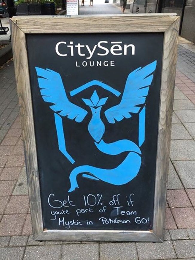 Pokémon Go is inspiring small retailers. So has augmented reality gone mainstream?