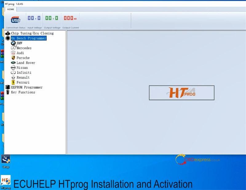 Install and Activate ECUHelp HTProg