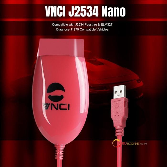 VNCI J2534 NANO Software Download and Installation Guide