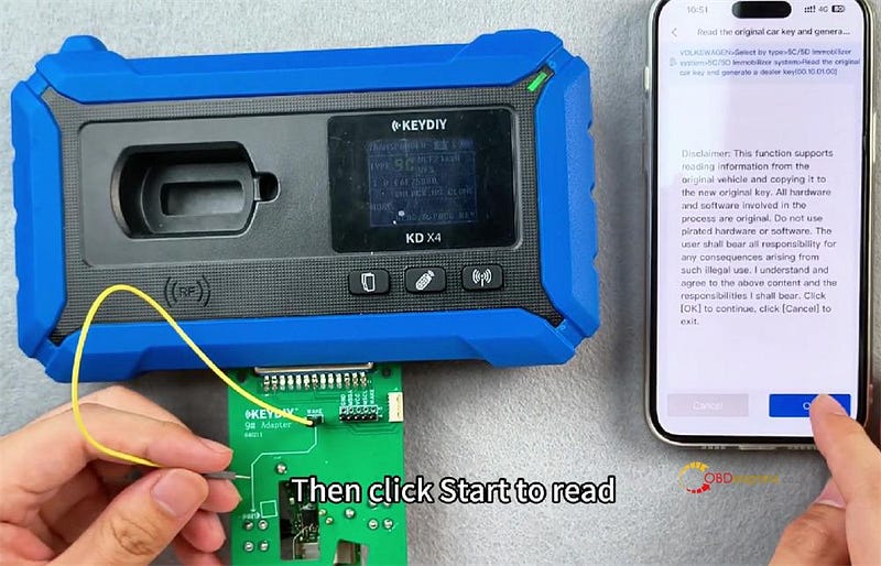 How to Modify Key ID by KEYDIY KD-X4 and FGB25 FGB08 Keys