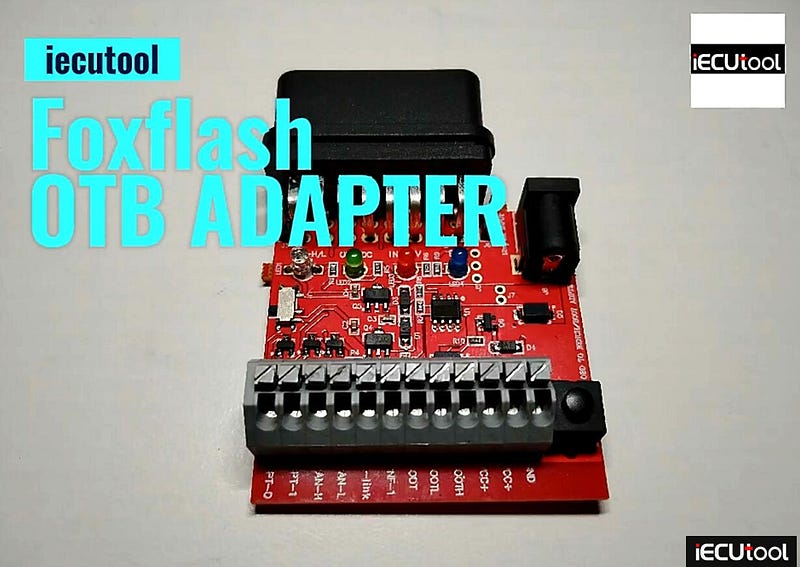 Foxflash Read and Write Mercedes CRD3.x ECU via OTB Adapter