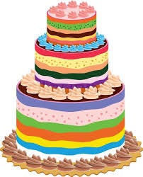 A multi tiered fantasy edible stuff for get together