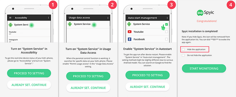 Spyic - Undetectable App That Works in Stealth Mode