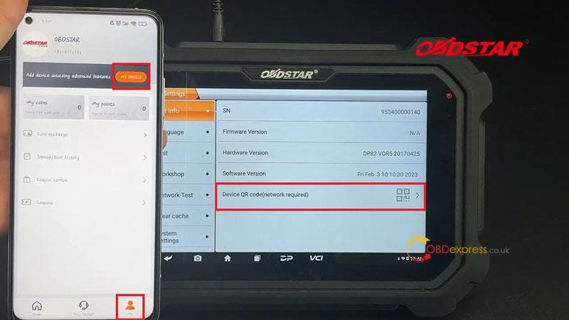 OBDSTAR APP Download and Binding Instruction Guide