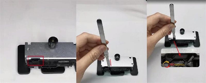 How to Disassemble BMW BCP Key by Yanhua BTOOL