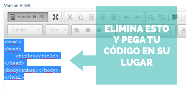 Código html de plantillas responsive para newsletter