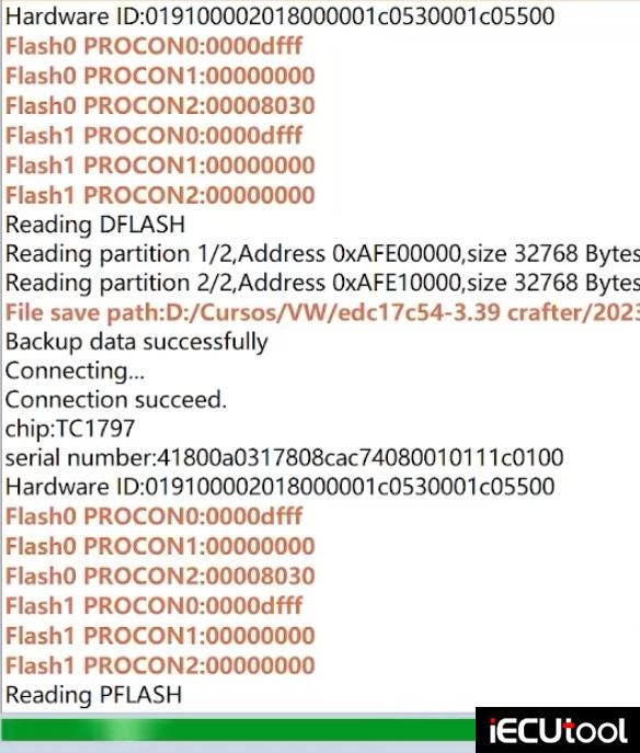 How to Read VW EDC17C54 ECU CS and PIN with CG FC200