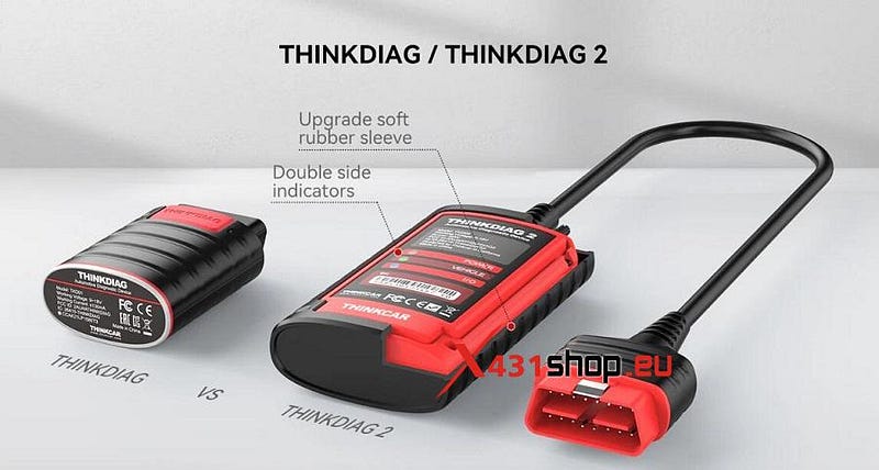 Comparing Thinkcar Thinkdiag and the New Thinkdiag2 OBD2 Scanners