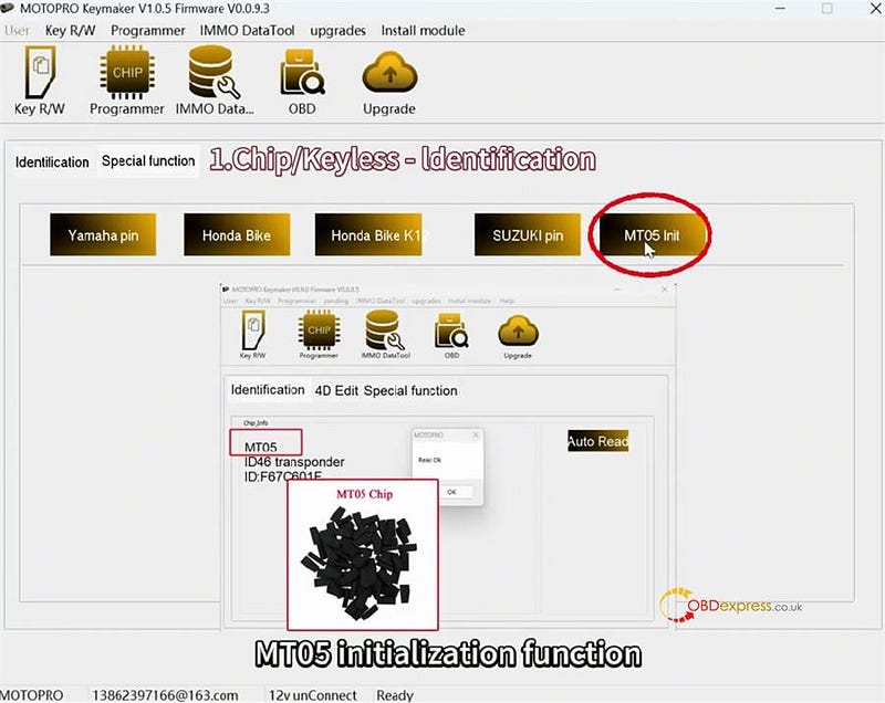 MOTOPRO Key Programmer User Manual_Registration and Update