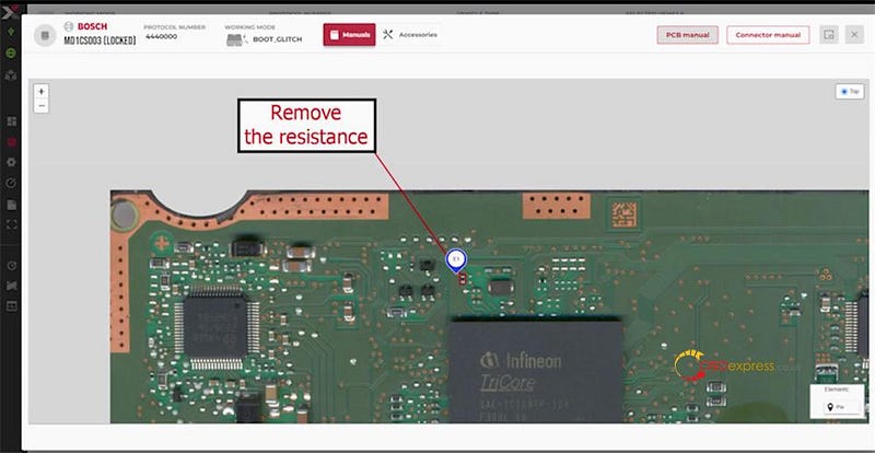 How to Unlock Bosch MD1CS003 ECU by Flex Boot Glitch