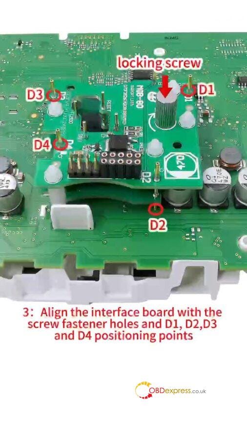 Yanhua ACDP Module 33 MQB-80 Thumb Screw-Fastened Installation Tutorial