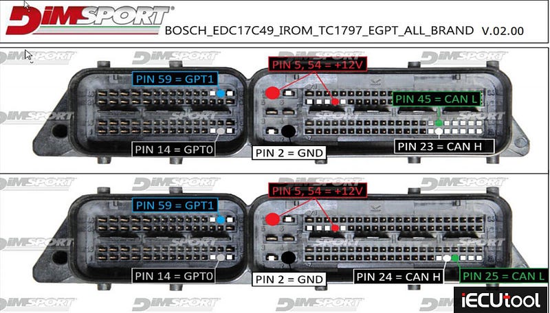 PCMtuner read and write Iveco EDC17C49