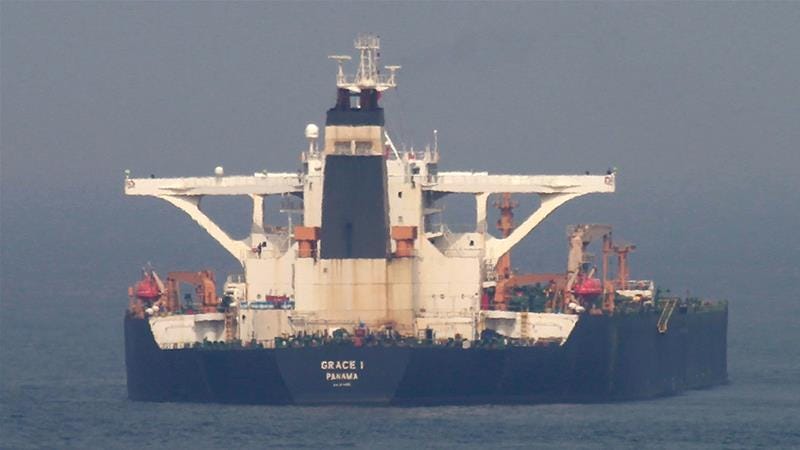 Iran tanker prepares to leave Gibraltar after green light