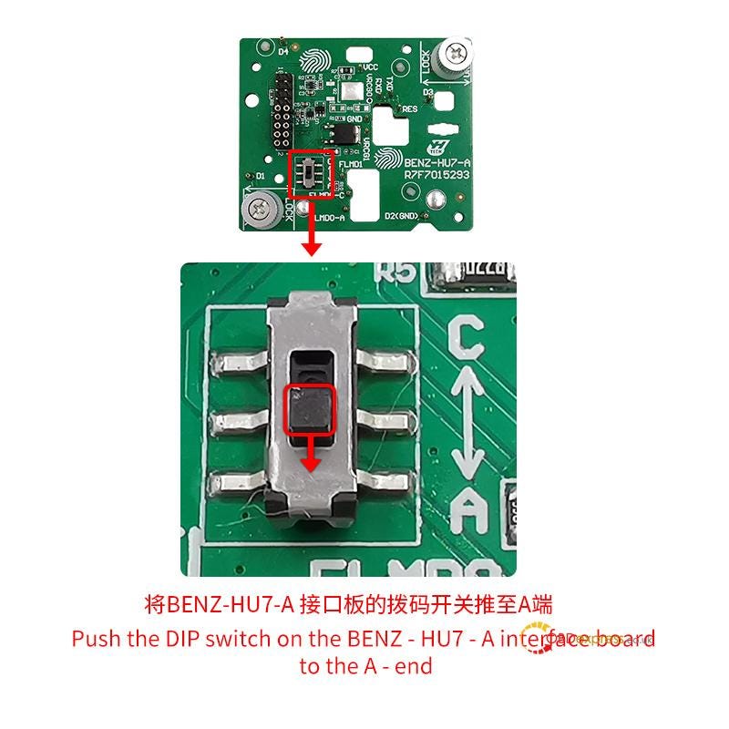 Yanhua Module 39 Installation Guide for Benz HU7 Instrument