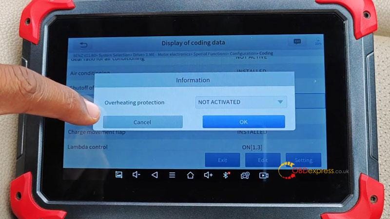 XTOOL D7 Mercedes-Benz ECU Coding Update Test Review