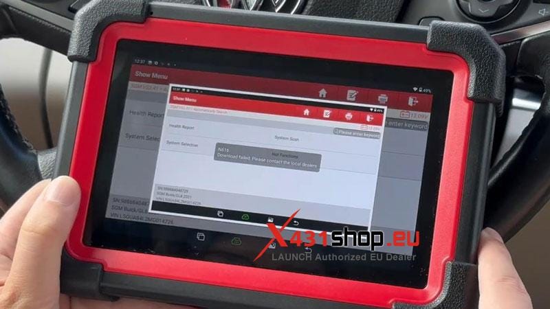 LAUNCH X431 CRP919E-BT: How To Report Diagnostic feedback