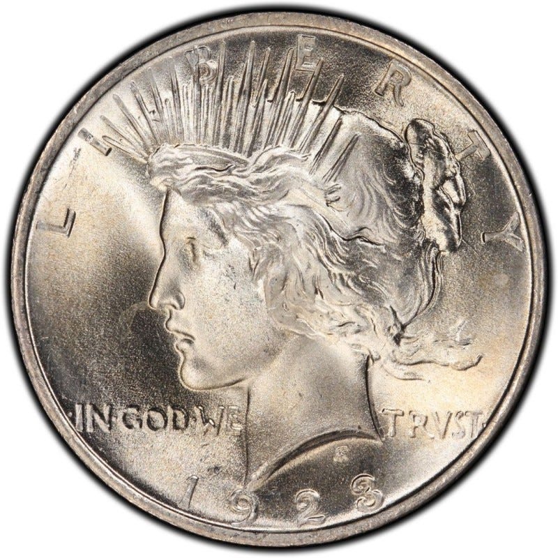 1923 Silver Dollar Value