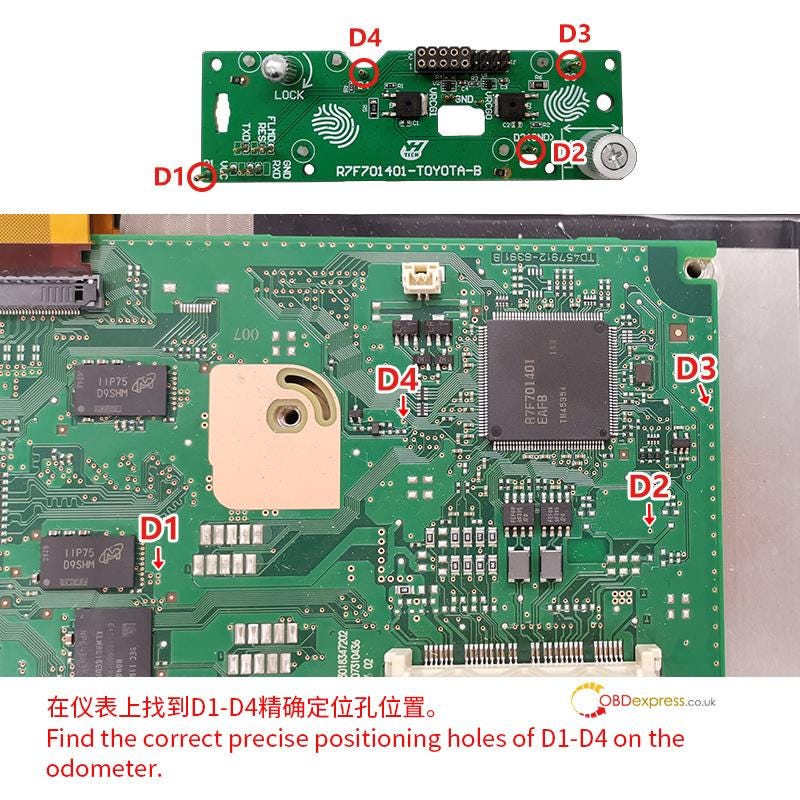 How to Choose Yanhua Interface Board for Toyota R7F701401