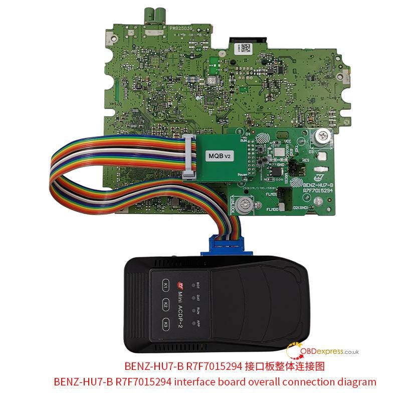 Yanhua Module 39 Installation Guide for Benz HU7 Instrument