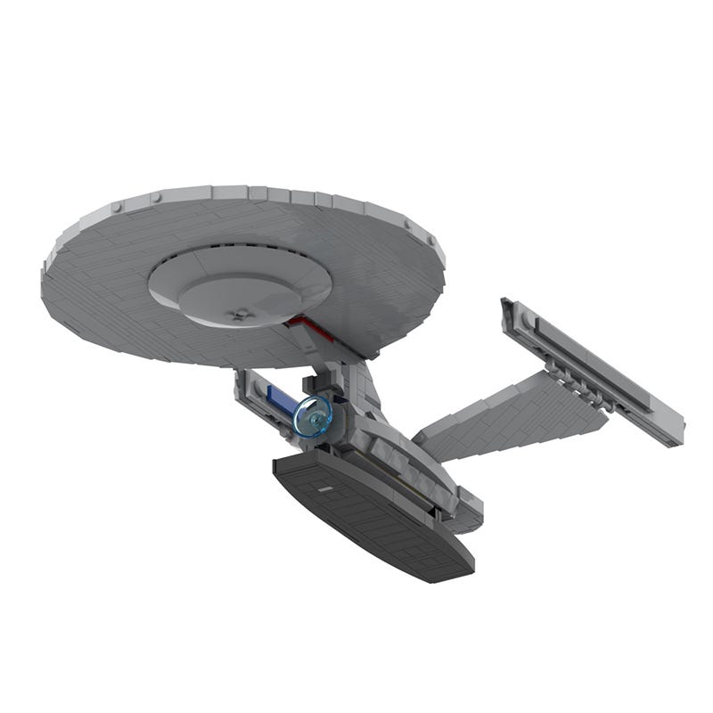 MOCBRICKLAND MOC-65689 Enterprise-A