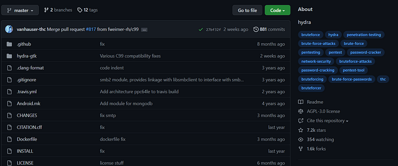 THC-Hydra is an open-source tool