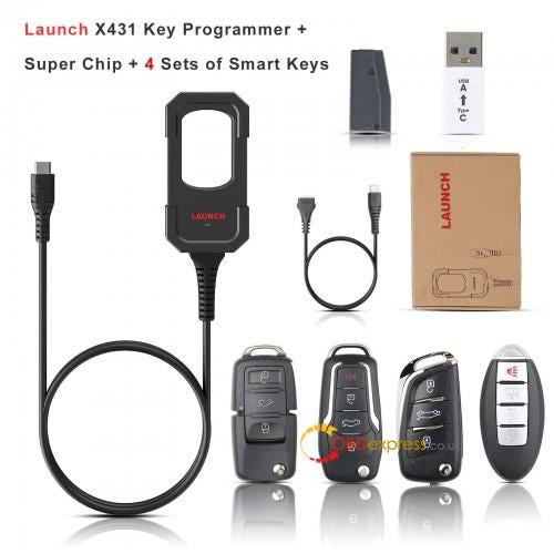 Launch X431 Key Programmer Remote Maker guide