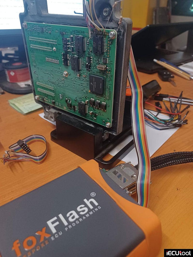 Foxflash Read and Write Opel ACDelco E83 in Jtag Mode