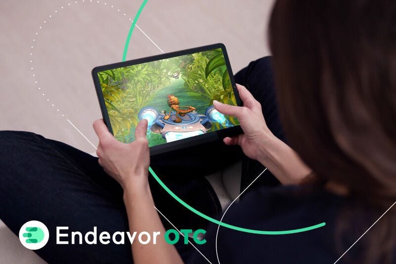 Endeavor OTC digital medication for ADHD by Akili Interactive