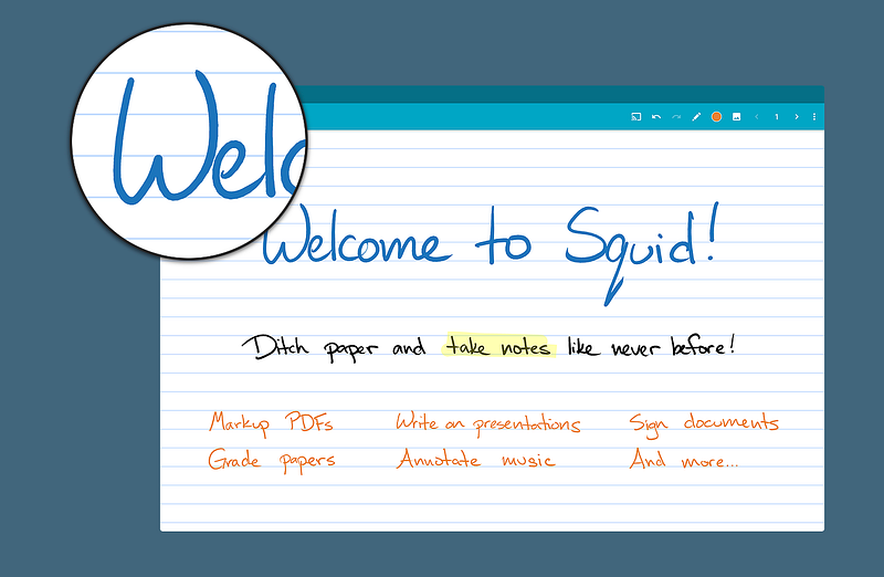 Squid Notes — note-taking app