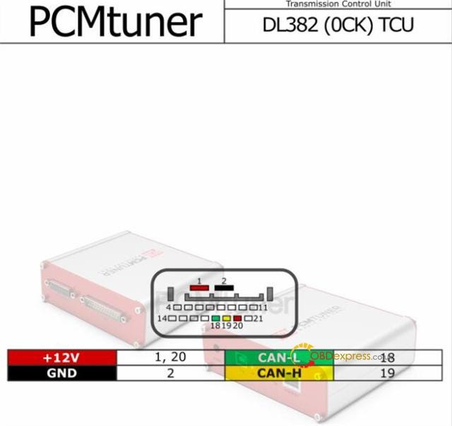 PCMTuner Bench Not Working Solution (Module 58 61 71 wiring diagram attached)