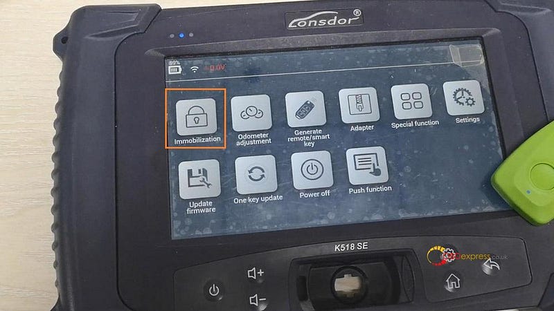 How to Bind SKE Emulator to Lonsdor K518 key programmer?