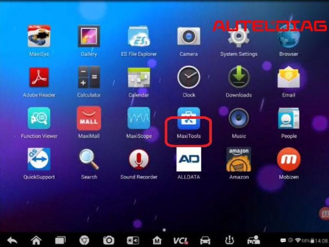 حل کرد!  راه حل تنظیم مجدد کارخانه Autel MaxiSys Tablet سری "کارت SD کامل"