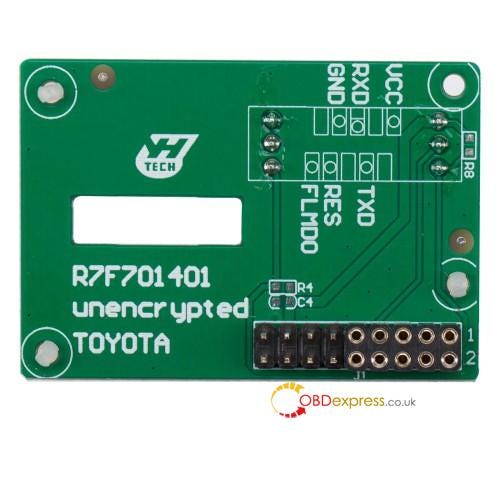How to Choose Yanhua Interface Board for Toyota R7F701401