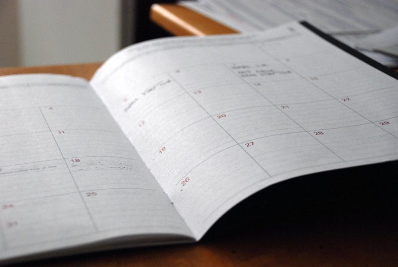 an open calendar planner employee scheduling app