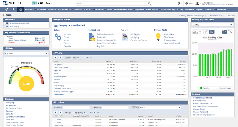 Oracle NetSuite — All-In-One Accounting Software For Large Businesses