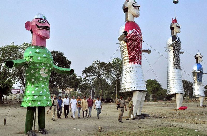 dussehra festival india photos