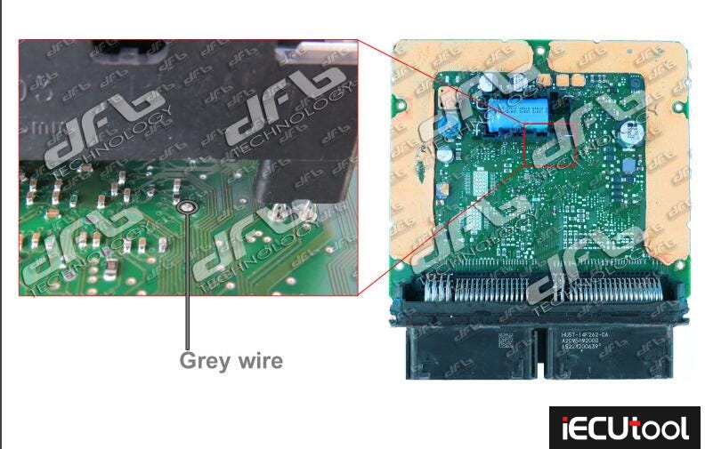 Foxflash reads Ford EMS2511 ECU