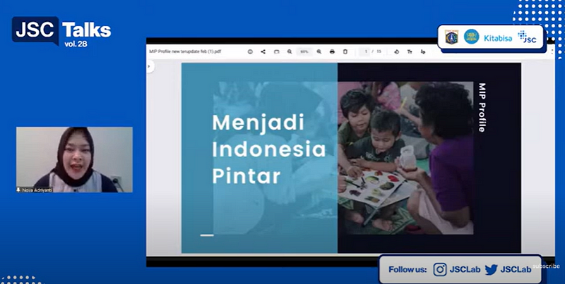 Paparan Yayasan Menjadi Indonesia Pintar