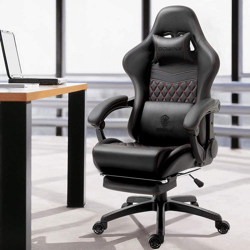 Dowinx Gaming Chair — Focus on Lumbar Support