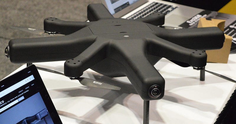 Fly with your drone in #VR thanks to the Exo360’s five #4K cameras